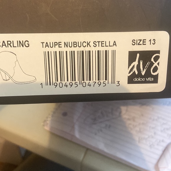 Dolce Vita Nubuck Stella Bootie - Picture 9 of 9